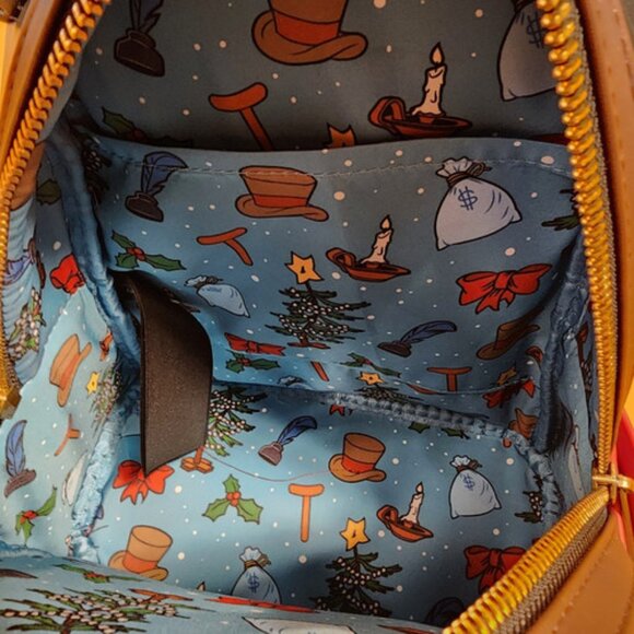 Loungefly Disney Mickey Mouse Christmas Carol Bob Cratchit Cosplay Mini Backpack main image 7
